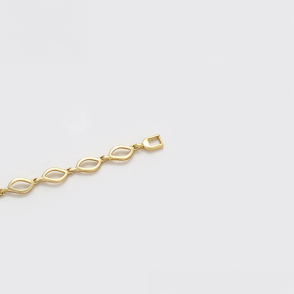 Armband aus goldplattiertesr Legierung