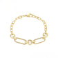 Armband aus goldplattiertesr Legierung