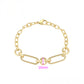 Armband aus goldplattiertesr Legierung