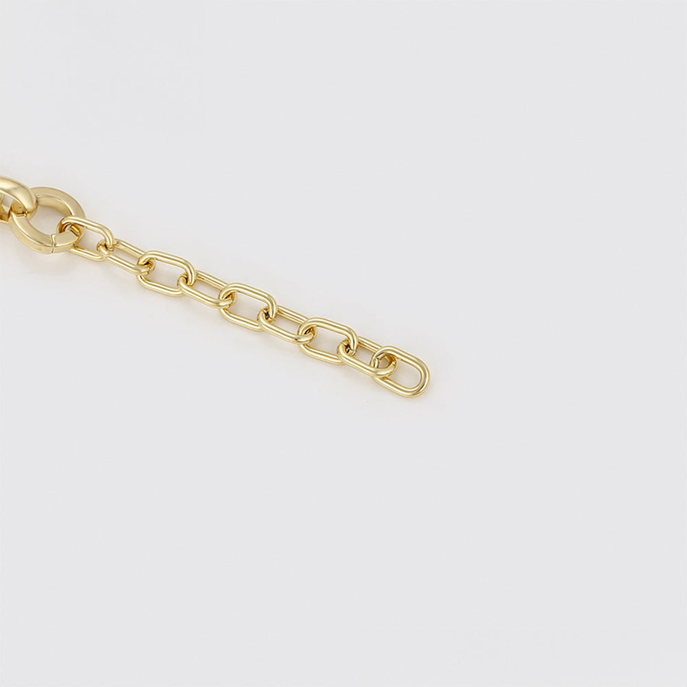 Armband aus goldplattiertesr Legierung 4 