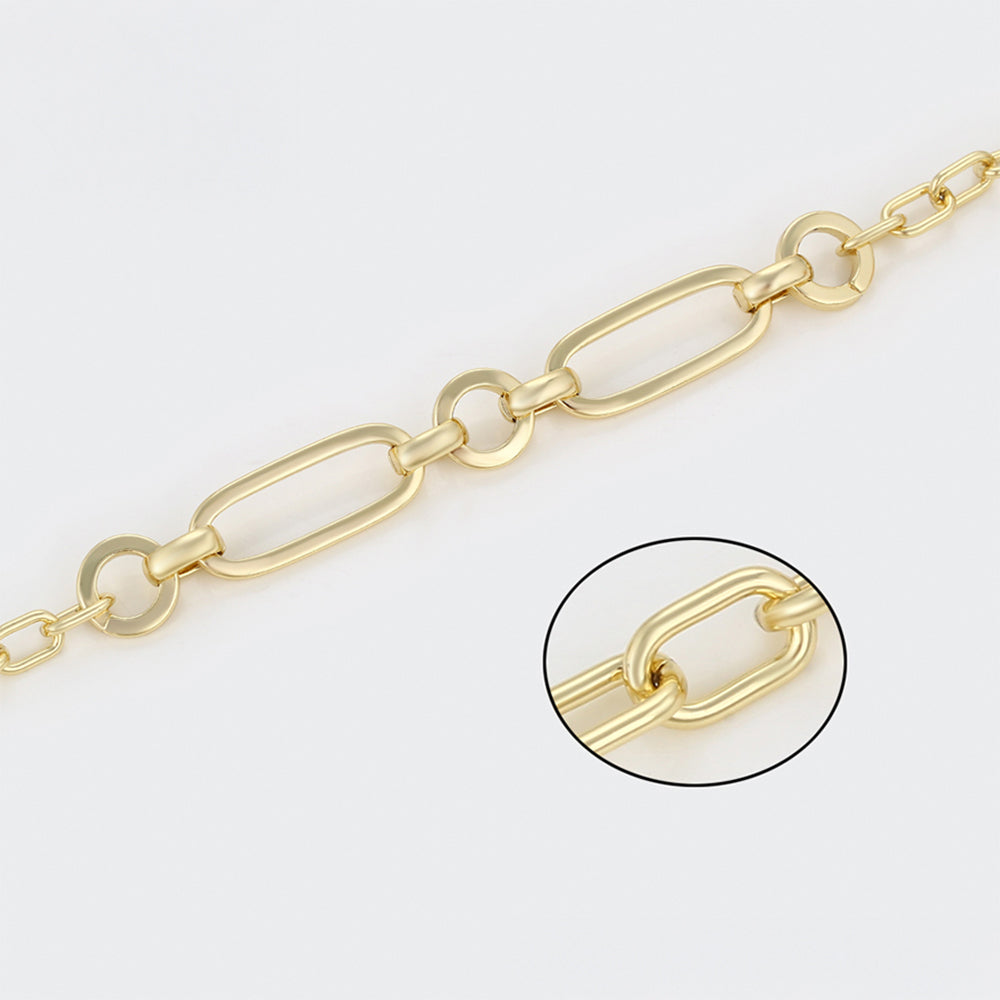 Armband aus goldplattiertesr Legierung 5 