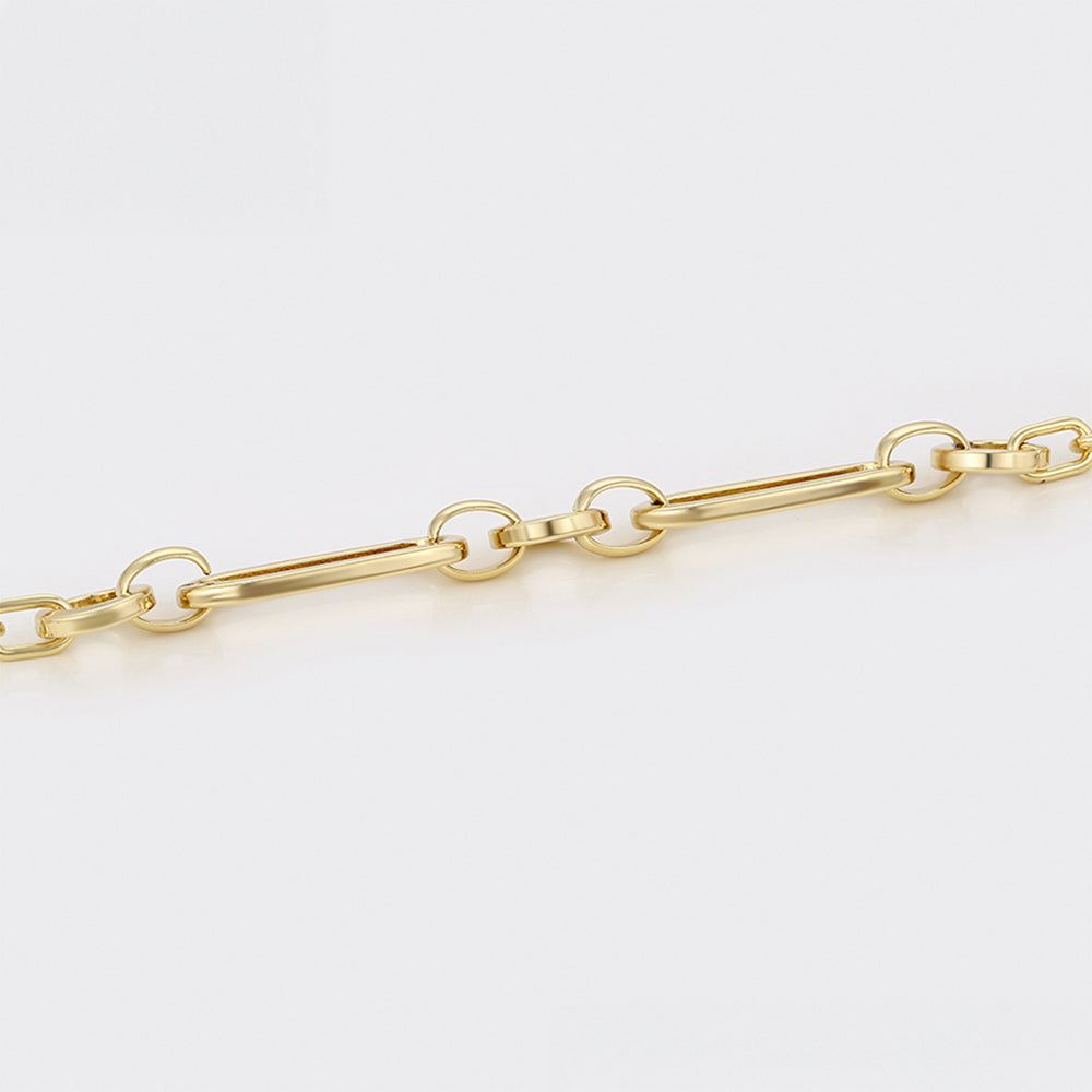 Armband aus goldplattiertesr Legierung 7 