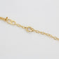 Armband aus goldplattiertesr Legierung mit weißem Emporia® Kristall