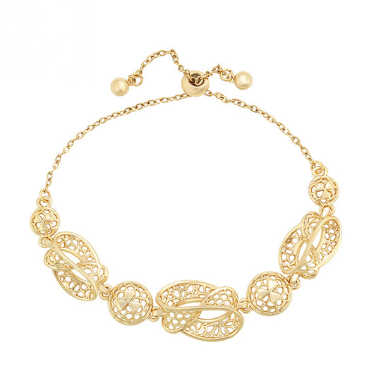 Armband aus goldplattiertesr Legierung