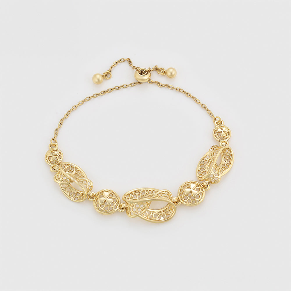 Armband aus goldplattiertesr Legierung 6 