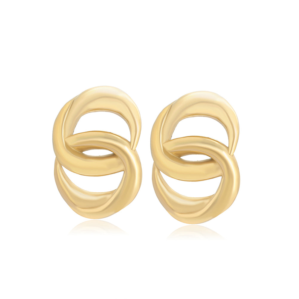 Ohrringe aus goldplattierter Legierung 1 