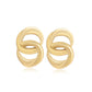 Ohrringe aus goldplattierter Legierung