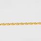 Halskette aus goldplattierter Legierung