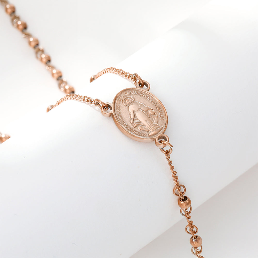Halskette aus goldplattierter Legierung