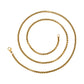Halskette aus goldplattierter Legierung