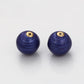 Talisman aus goldplattierter Legierung mit blauem Emporia®-Kristall