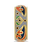 Goldplattierter Silberring mit Emaille