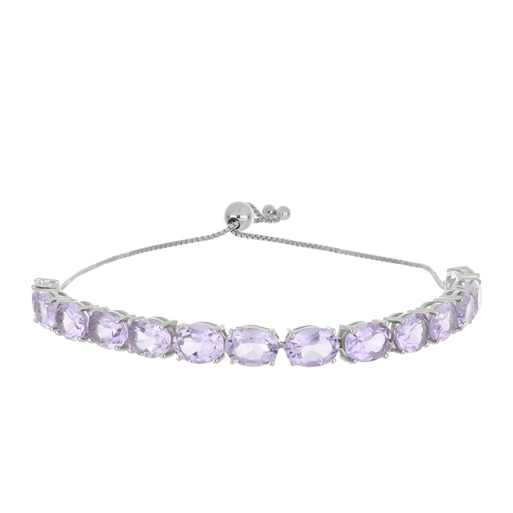 Silberarmband mit Amethyst aus Artigas