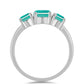 Silberring mit Paraiba Quarz