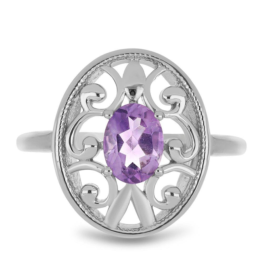 Silberring mit Amethyst aus Vera Cruz 1 