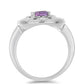 Silberring mit Amethyst aus Vera Cruz