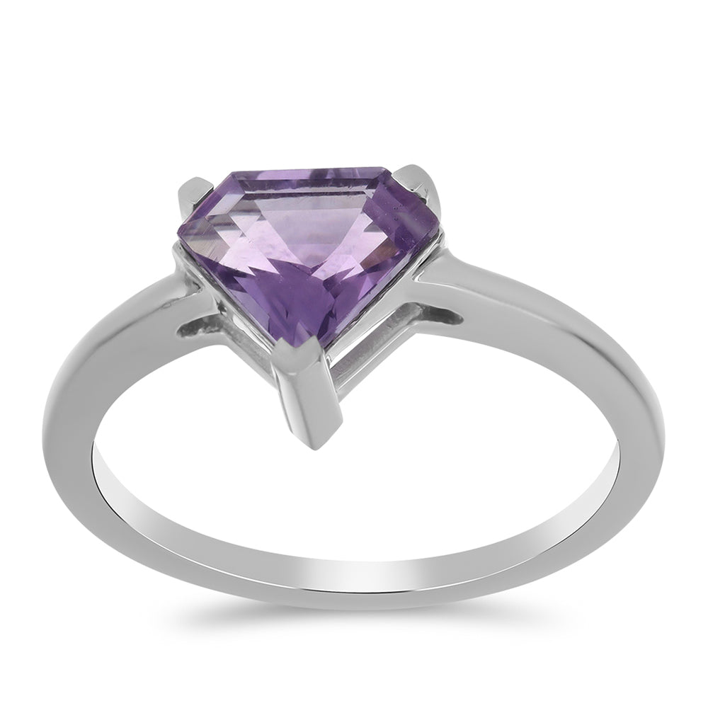 Silberring mit Amethyst aus Vera Cruz