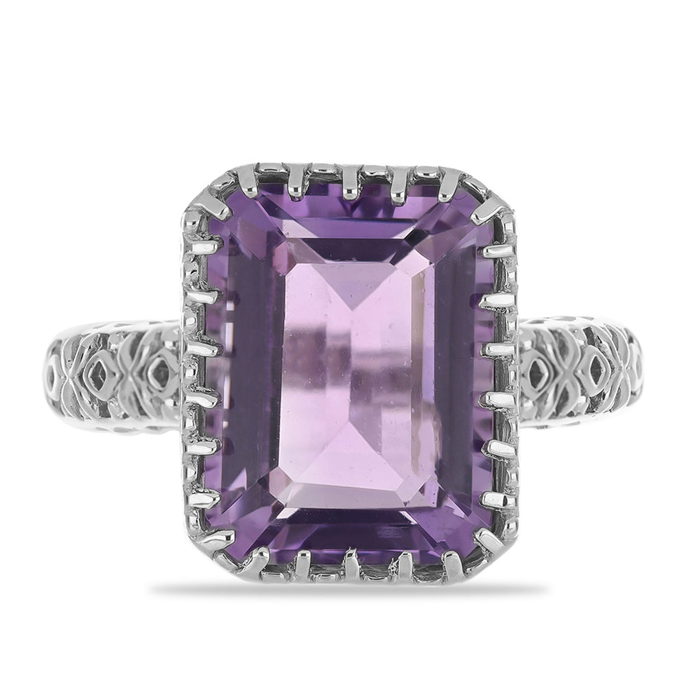 Silberring mit Amethyst aus Vera Cruz