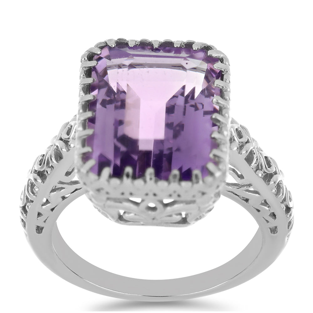 Silberring mit Amethyst aus Vera Cruz 3 