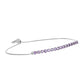 Silberarmband mit Amethyst aus Vera Cruz