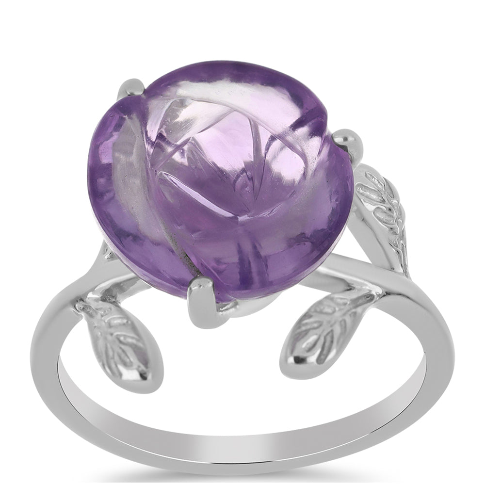 Silberring mit Amethyst aus Vera Cruz