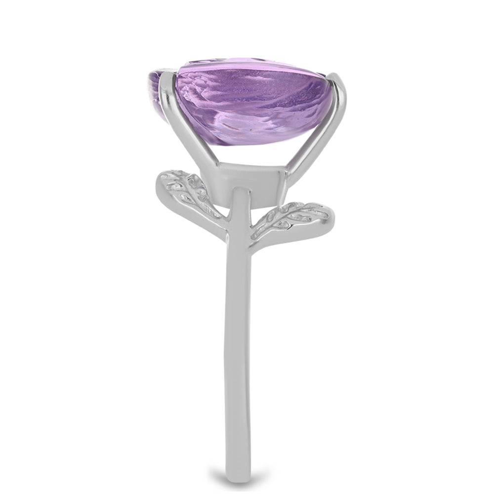 Silberring mit Amethyst aus Vera Cruz