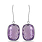 Silberohrringe mit Amethyst aus Vera Cruz