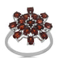 Silberring mit Barton Granat