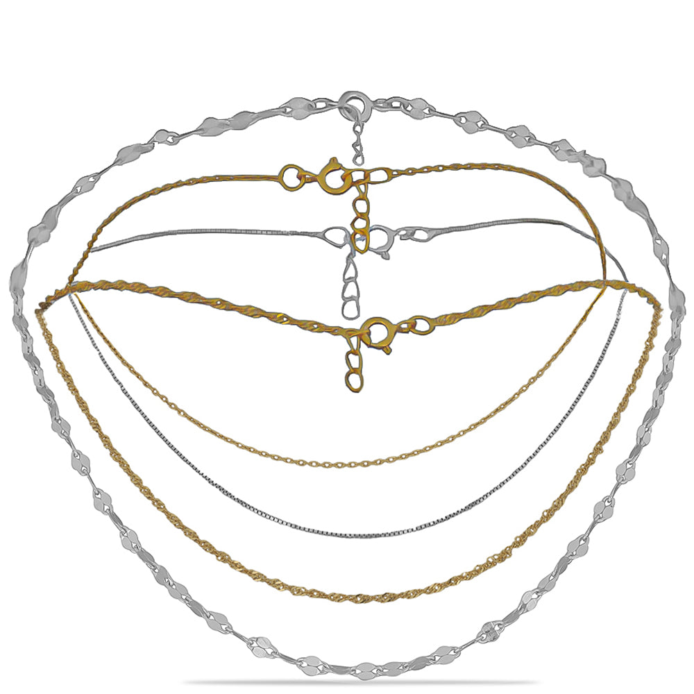 schmuckgarnitur aus Goldplattierte Silber 1 