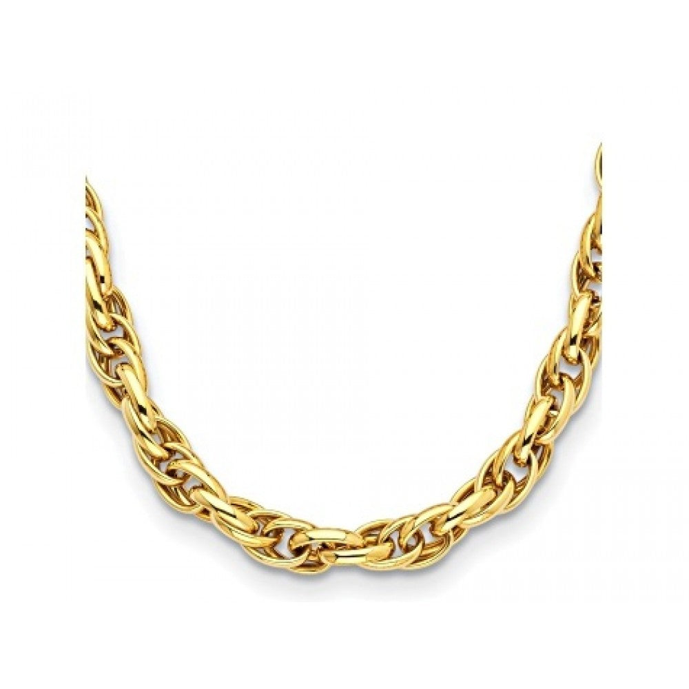 Goldplattierte Silberhalskette 1 
