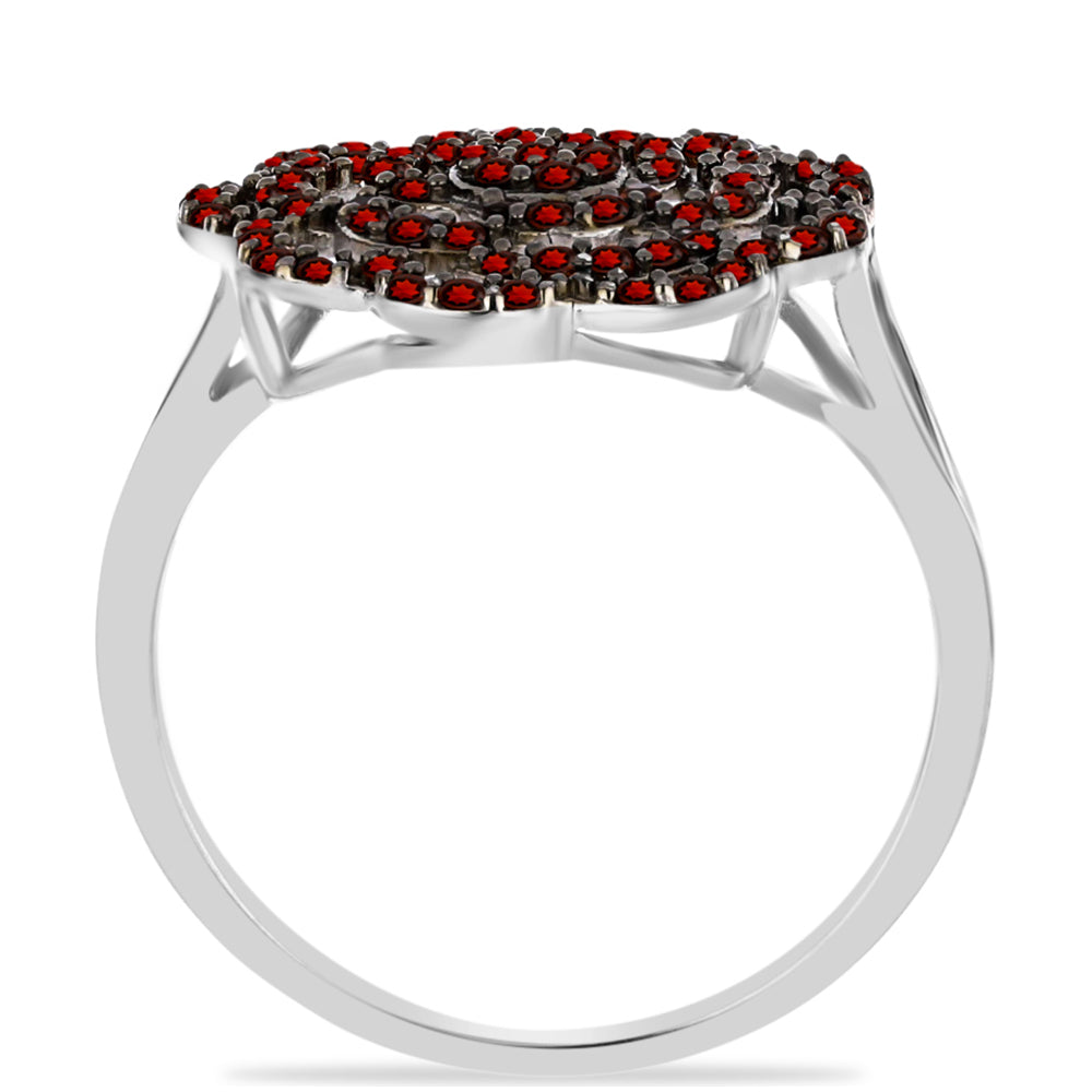 Silberring mit Barton Granat