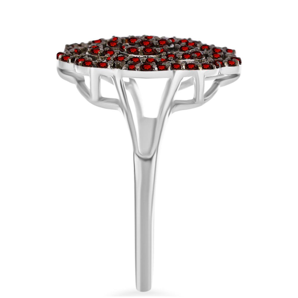 Silberring mit Barton Granat