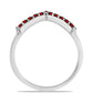 Silberring mit Barton Granat
