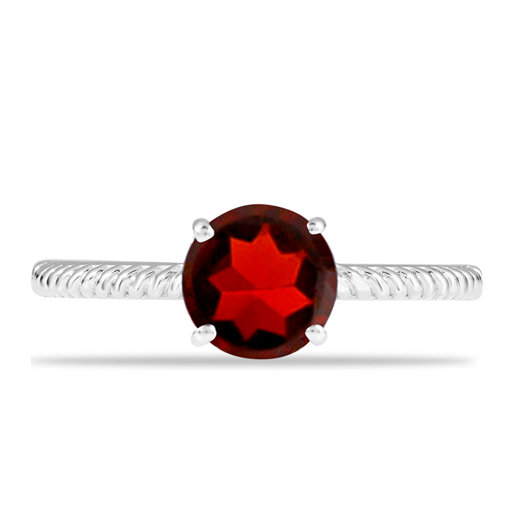 Silberring mit Barton Granat