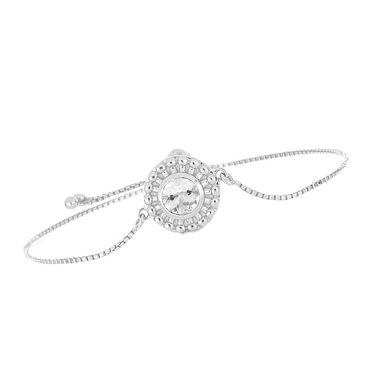 Silberarmband mit Kalgoorli Petalit