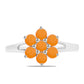 Silberring mit gelbem Jade