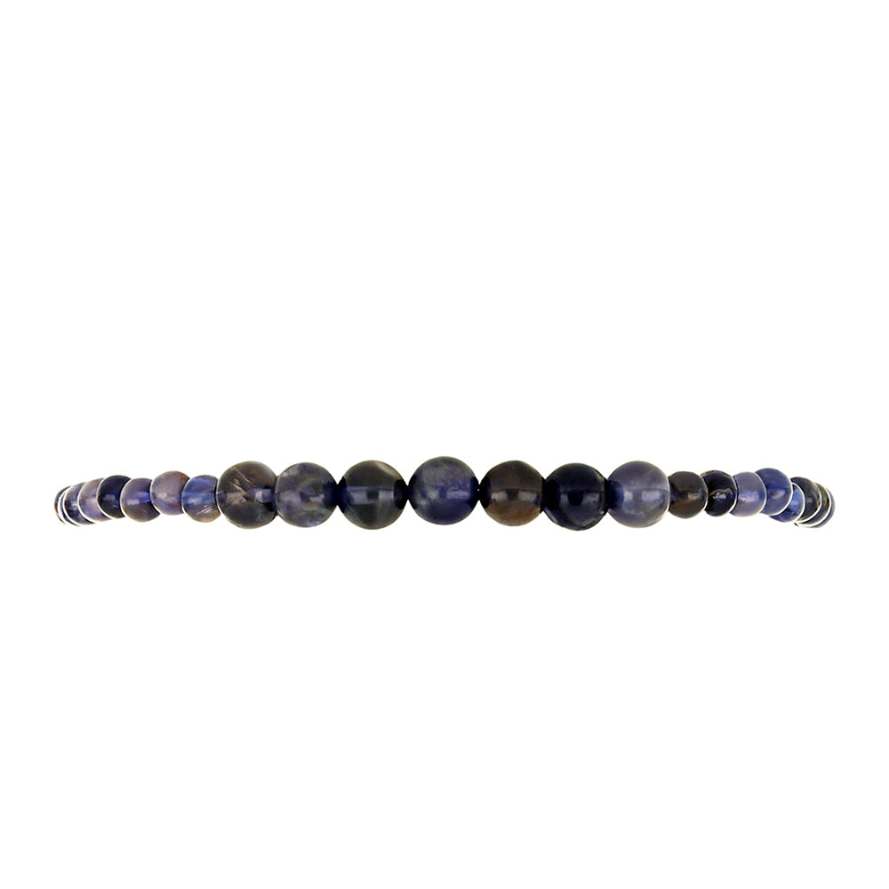 Silberarmband mit Iolith 2 