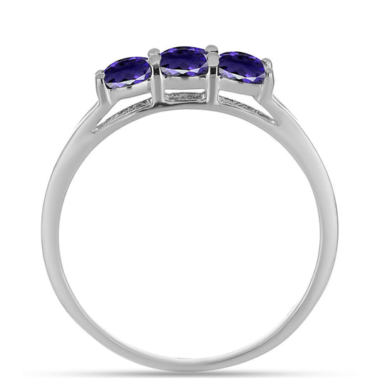 Silberring mit Iolith