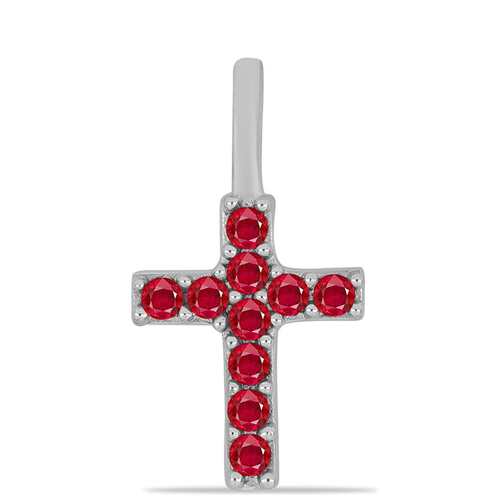 Silberanhänger mit rotem Achat