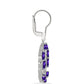 Silberohrringe mit marokkanischem Amethyst
