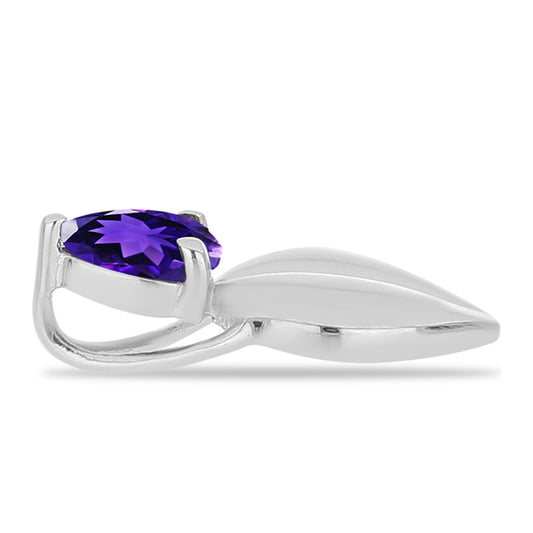 Silberanhänger mit marokkanischem Amethyst