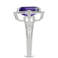 Silberring mit marokkanischem Amethyst