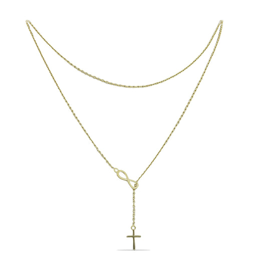 Goldplattierte Silberhalskette