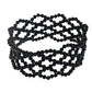 Nugget Armband mit schwarzem Spinell