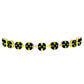 Goldplattiertes Silberarmband mit schwarzem Spinell