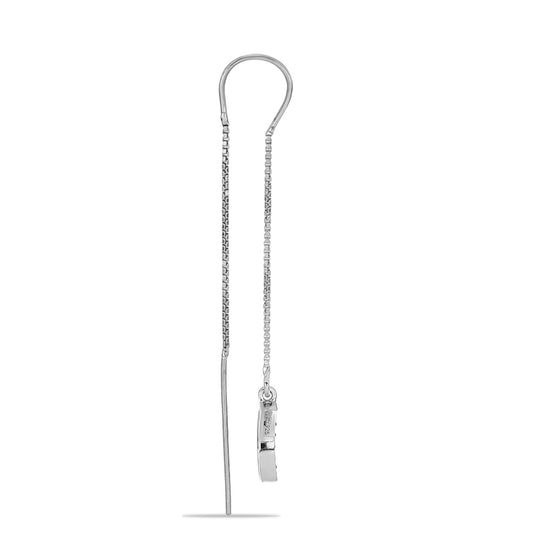 Silberohrringe mit Barton Granat