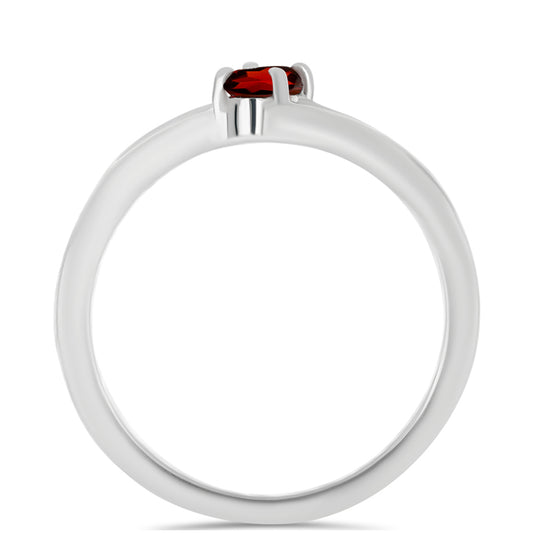 Silberring mit Barton Granat