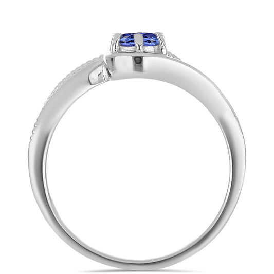 Silberring mit Tansanit