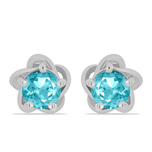 schmuckgarnitur aus Silber mit Paraiba Quarz