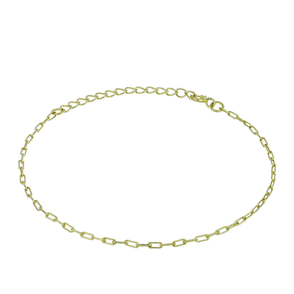 Goldplattiertes Silberarmband